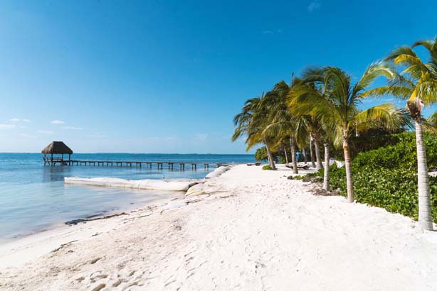 A view of Cancun, MX