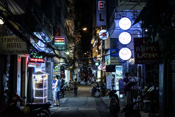 A view of Hanoi, VN