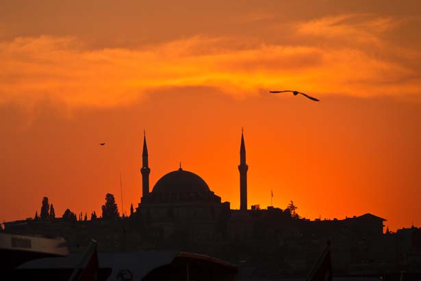 A view of Istanbul, TR