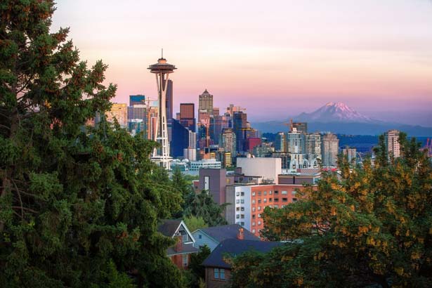 A view of Seattle, US