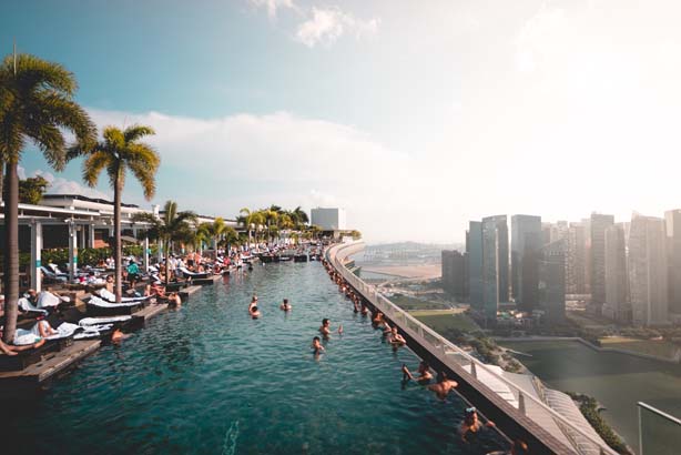 A view of Singapore, SG